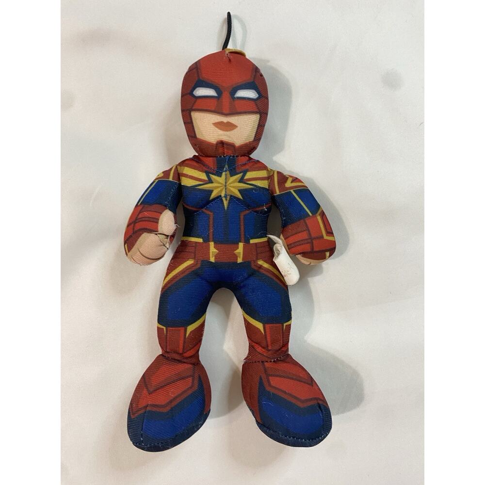 Marvel Captain Marvel Plush Carol Danvers 8" Stuffed Toy Avengers Superhero